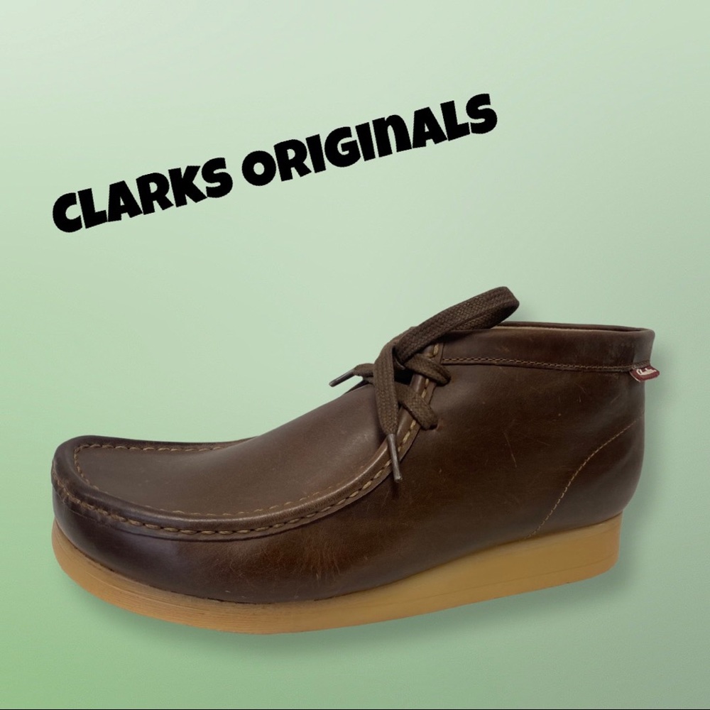 Clarks original brown Lisa boots you